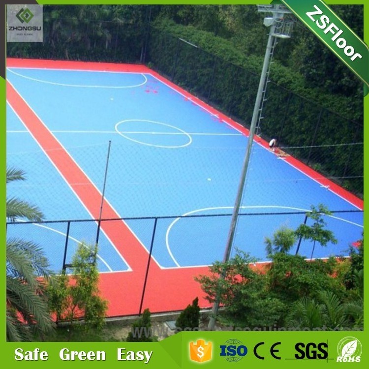 UV resistance outdoor futsal court floor system cost