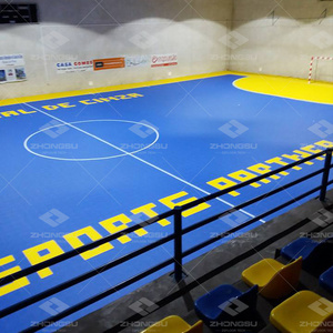 10 years warranty indoor soccer flooring pp tiles futsal court cost price