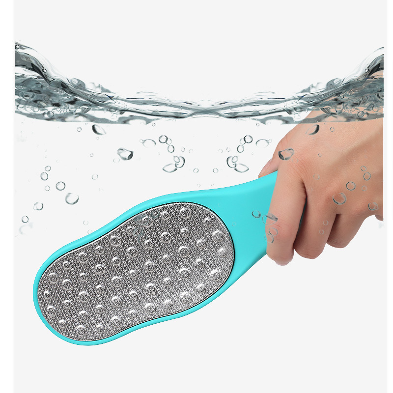 Professional Stainless Steel Pedicure Rasp Foot File Cracked Skin Corns Callus Remover for Extra Smooth and Beauty Foot