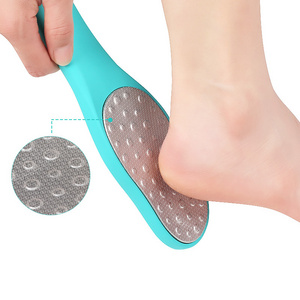 Professional Stainless Steel Pedicure Rasp Foot File Cracked Skin Corns Callus Remover for Extra Smooth and Beauty Foot