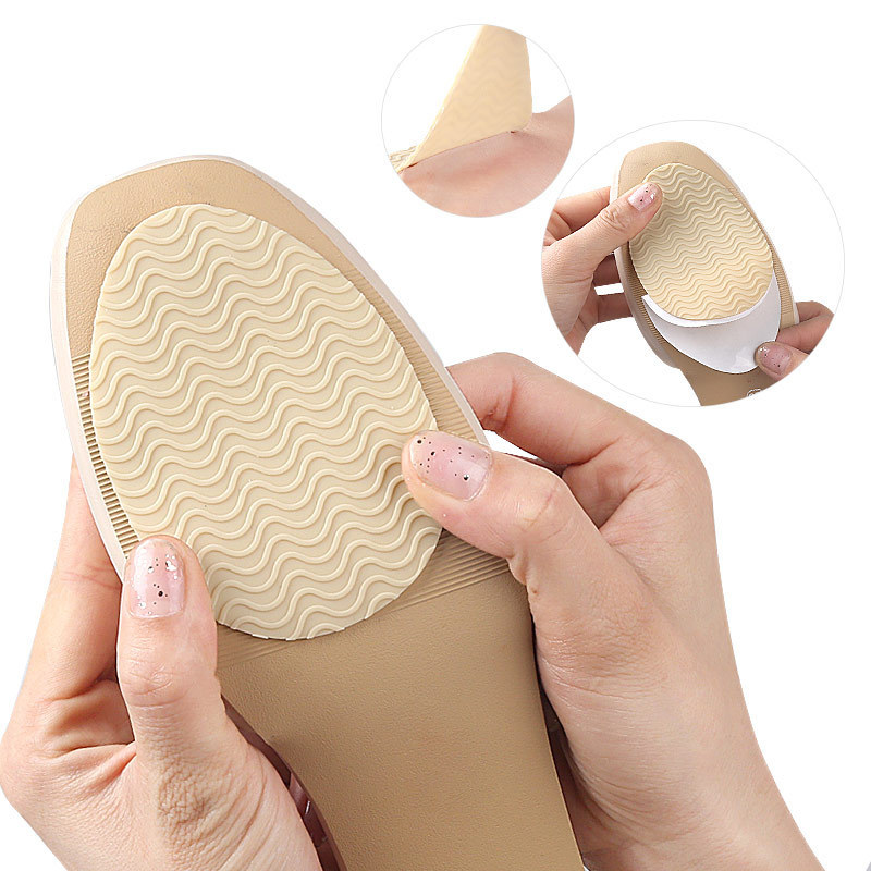 Sole Protector Stickers for High Heel Shoes Self Adhesive Silicone Non-Slip Shoes Cover Bottoms Non-Slip Shoe Sole Pads