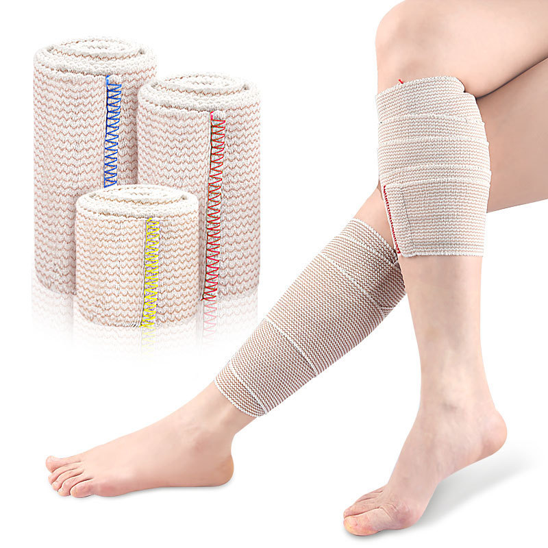 Elastic bandage for comfortable fixation exercise pressure magic stick breathable bandage