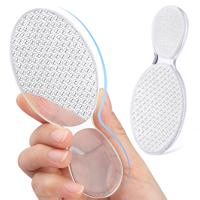 Nano Foot File Callus Remover Glass Professional Pedicure Scrubber Foot Care Pedicure Tool for Hard Cracked Dry Skin Removal