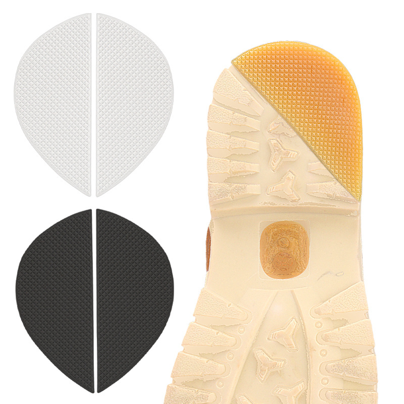 Heel Repair Kit for Shoes Adhesive Anti Slip Shoe Pads Noise Reduction Sole Stick Protector for Boots and Leather Shoes