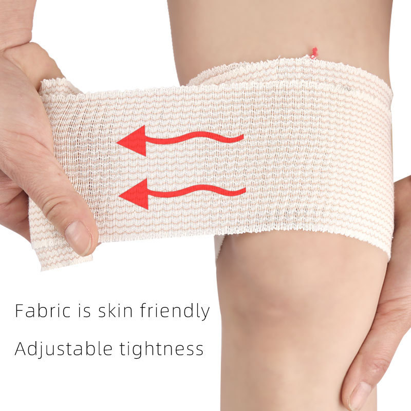 Elastic bandage for comfortable fixation exercise pressure magic stick breathable bandage