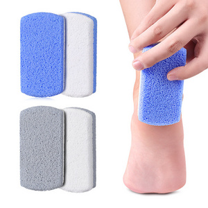 Glass Pumice Stone for Feet Hard Dead Skin Cracked Heel Callus Remover and Foot Scrubber & Pedicure Exfoliator kit