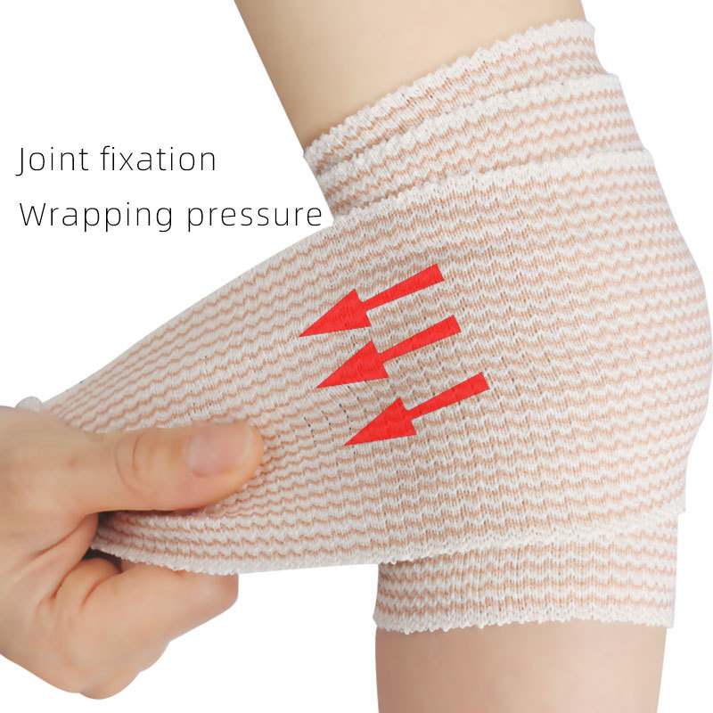 Elastic bandage for comfortable fixation exercise pressure magic stick breathable bandage