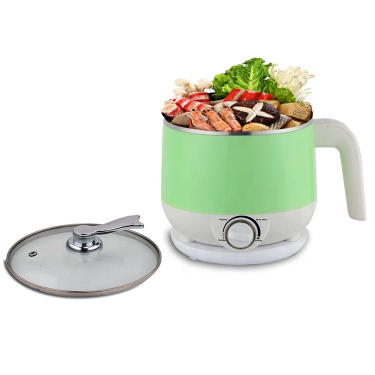 360 Degree Rotational Base Cordless Electric Hot Pot Caldron