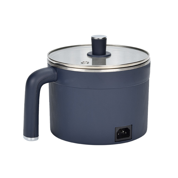 small kitchen appliances 1.2L electric mini hot pot stainless steel body cooker good for household Travel dormitory