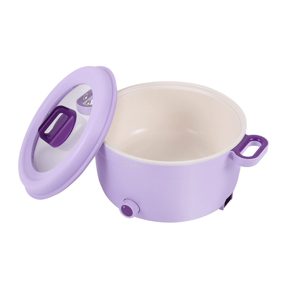 2022 hot selling small kitchen appliances 3.5-4liter multifunction cooker with ceramic inner pot and customized Logo