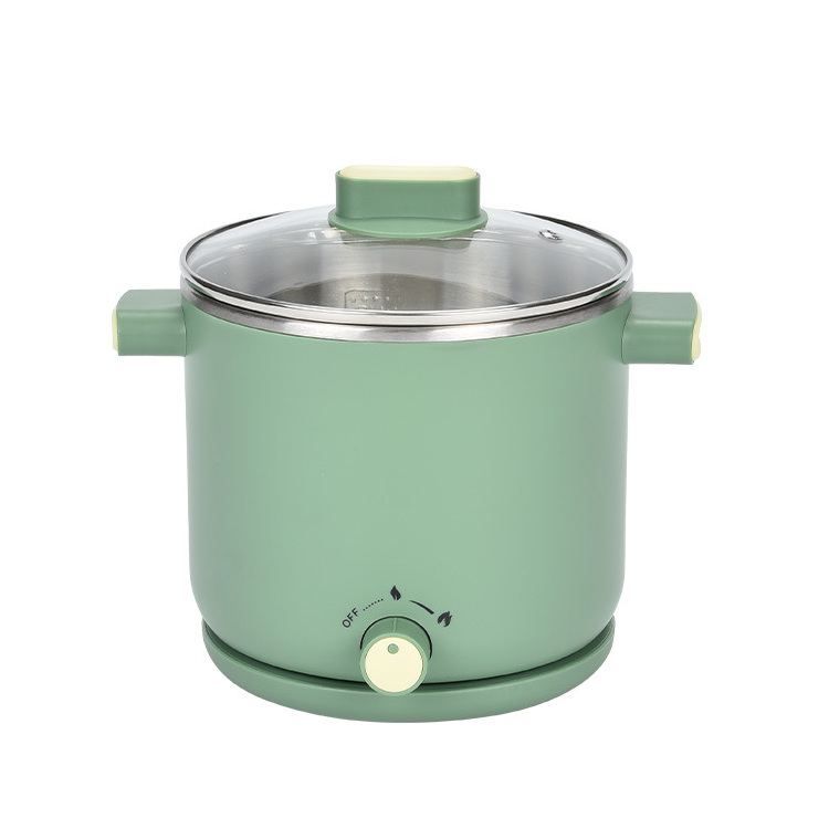 OEM Household electric multi cooker 1.5L high quality Mini Hot Pot Electric Cooking Cooker Pot