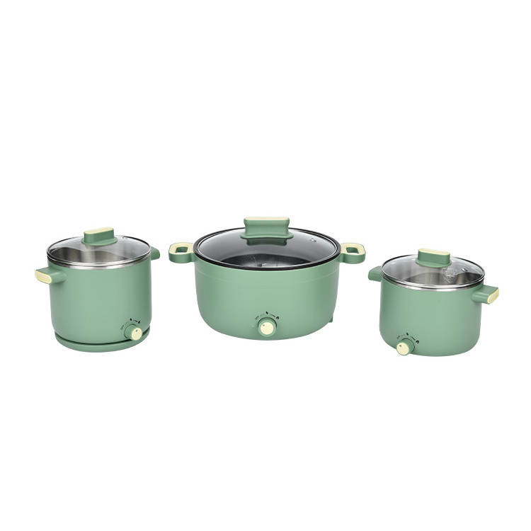 OEM Household electric multi cooker 1.5L high quality Mini Hot Pot Electric Cooking Cooker Pot