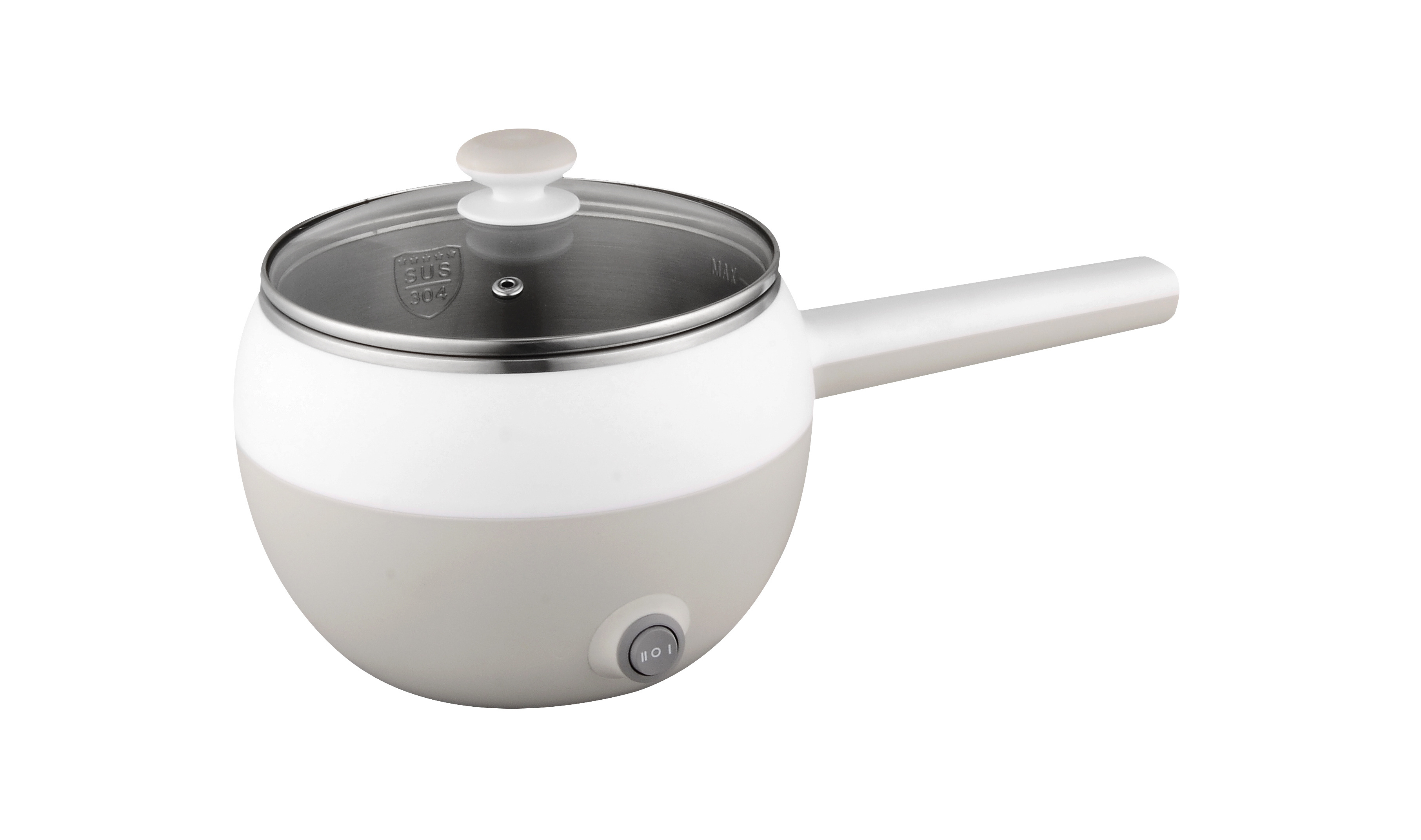 factory OEM 1.2 Liter smart cookers non-stick electric boiling pot mini electric cooking hotpot with CB and PSE certificated