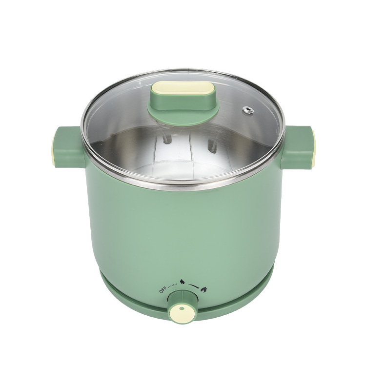 OEM Household electric multi cooker 1.5L high quality Mini Hot Pot Electric Cooking Cooker Pot