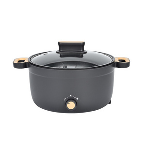 smart patented Design 4L Electric Multi Electric Hot Pot multi-purpose Cooker Pot For Household