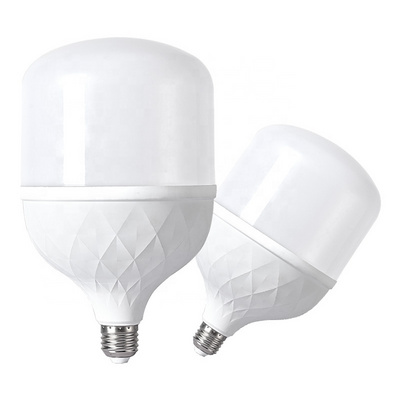 China Suppliers Housing T-shaped 20w 30w/40w 50w 70w E27 B22 With Aluminum And Plastic Led T Bulb