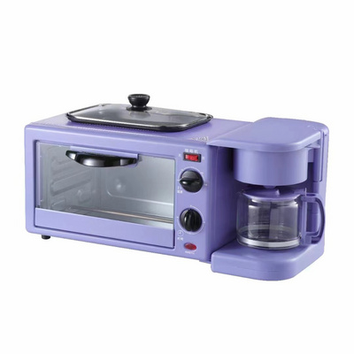 breakfast maker machine electric Multifunctional Electric Microwave Oven Coffee Maker Sandwich Toaster 3 In 1 Breakfast Maker