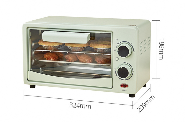 OEM Small Capacity 7l Bakery Countertop Baking Toaster Oven Electric Pizza Oven