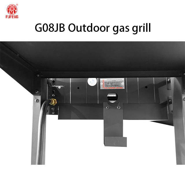 custom Stainless Steel Large Gas BBQ Grill Picnic Family gathering Cooking Camping Travel Custom wholesale Metal BBQ Grill