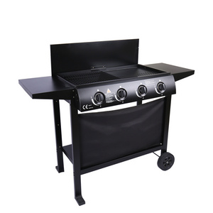 Custom Outdoor Camping Party Natural Gas BBQ Grills BBQ Grill Machine Grid Charcoal Family Party BBQ Grill