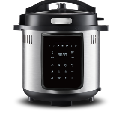 06DB One Lid Design Factory Multi Kitchen 6L Pressure Cooker Air Fryer Combo