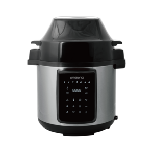 GTAP06-B1 Factory Multi Kitchen Appliance Capacity 6QT All In One 6L Pressure Cooker Air Fryer Combo