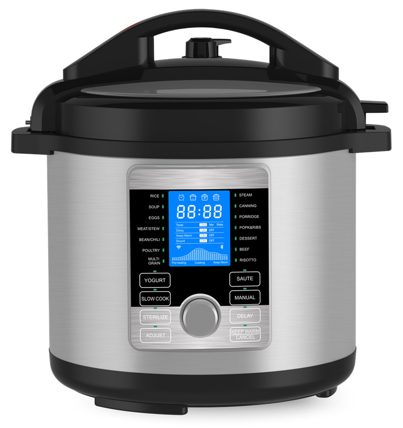 M08  Multi use Electric Pressure Cooker Stainless Steel Pot Instant Crock Pot Multi Cooker Rice