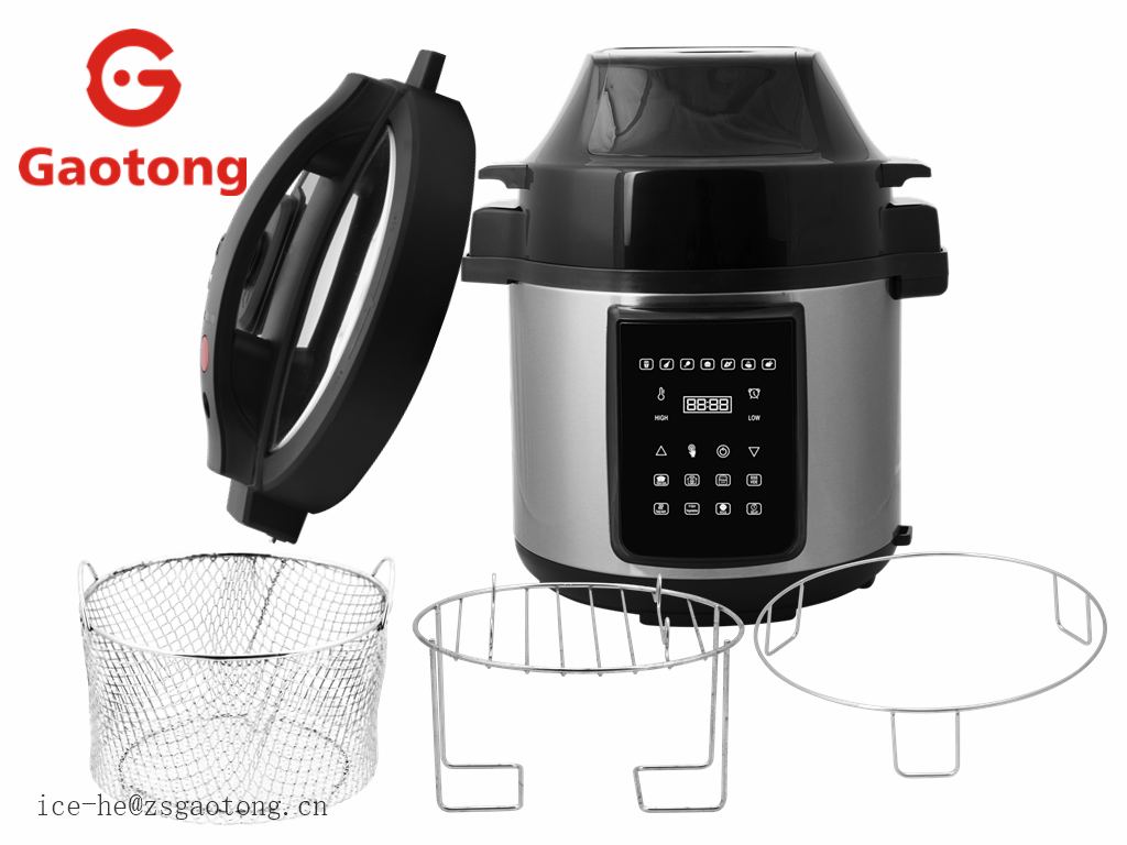 New design Air fryer Instanpot Pressure cooker 2 in 1