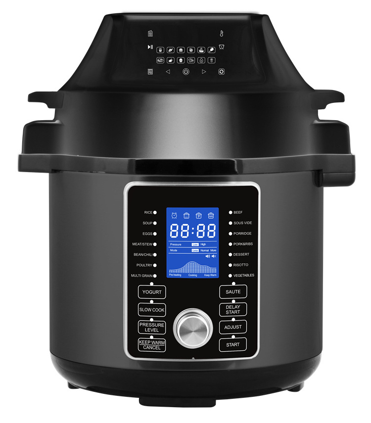 06A Multi-Use Express Crock Electric Pressure Cooker Pressure Cooker Saute Steamer Air Fryer