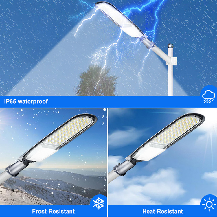 Country Road Lighting Ip66 Waterproof Outdoor Aluminum SMD 100w 150w 200w Adjustable Led Streetlight