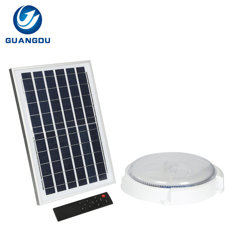 High Efficiency Home Indoor Round Aluminum Waterproof 80w 100w 200w Outdoor Solar Led Ceiling Light