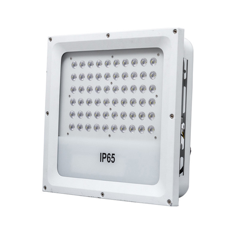 IP66 outdoor waterproof square shape 100w led gas station canopy lights