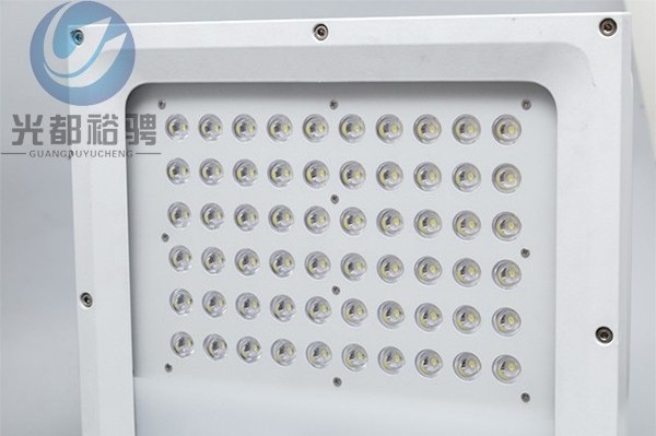 IP66 outdoor waterproof square shape 100w led gas station canopy lights