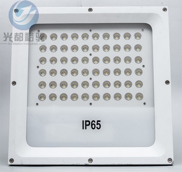 IP66 outdoor waterproof square shape 100w led gas station canopy lights