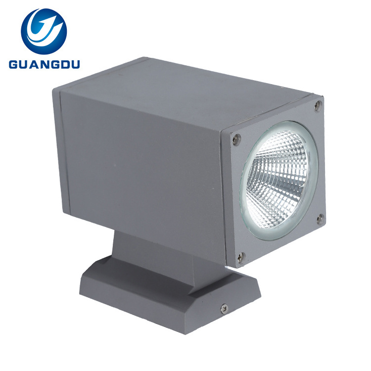 High quality Up down warm white rgb 3w 5w 6w 9w 12w led outdoor wall light