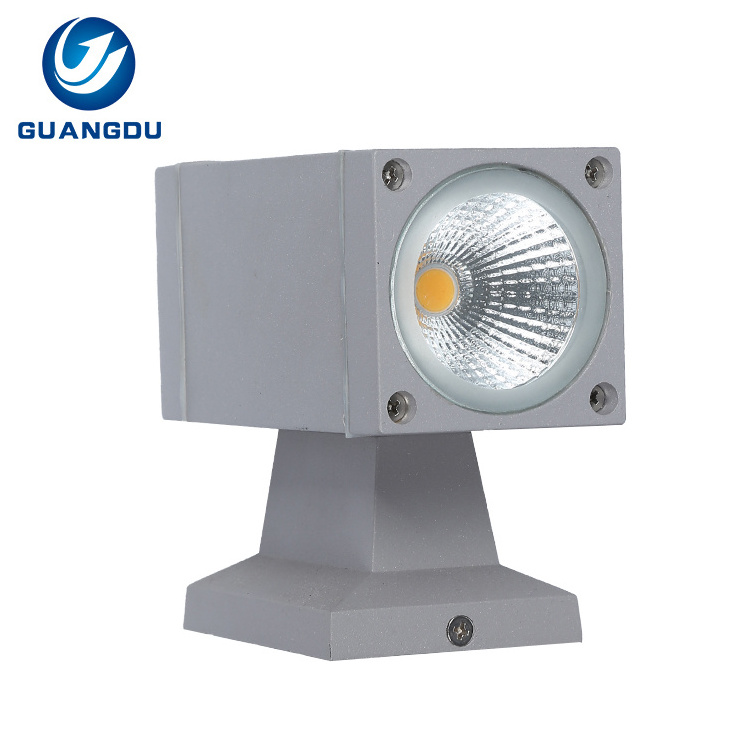 High quality Up down warm white rgb 3w 5w 6w 9w 12w led outdoor wall light