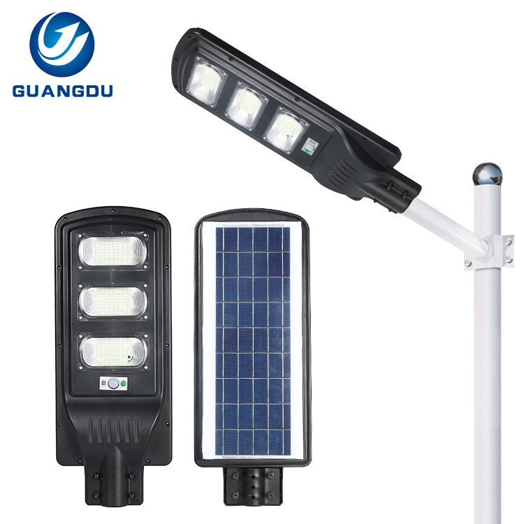 Garden outdoor lighting waterproof Solar Light 50w 100w 150w 200w 300w All In One Led Solar Street Light