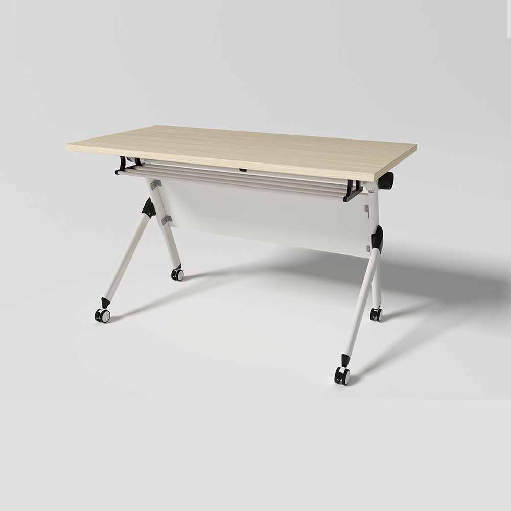 Wholesale office folding desk table furniture mobile folding training table for conference meeting table