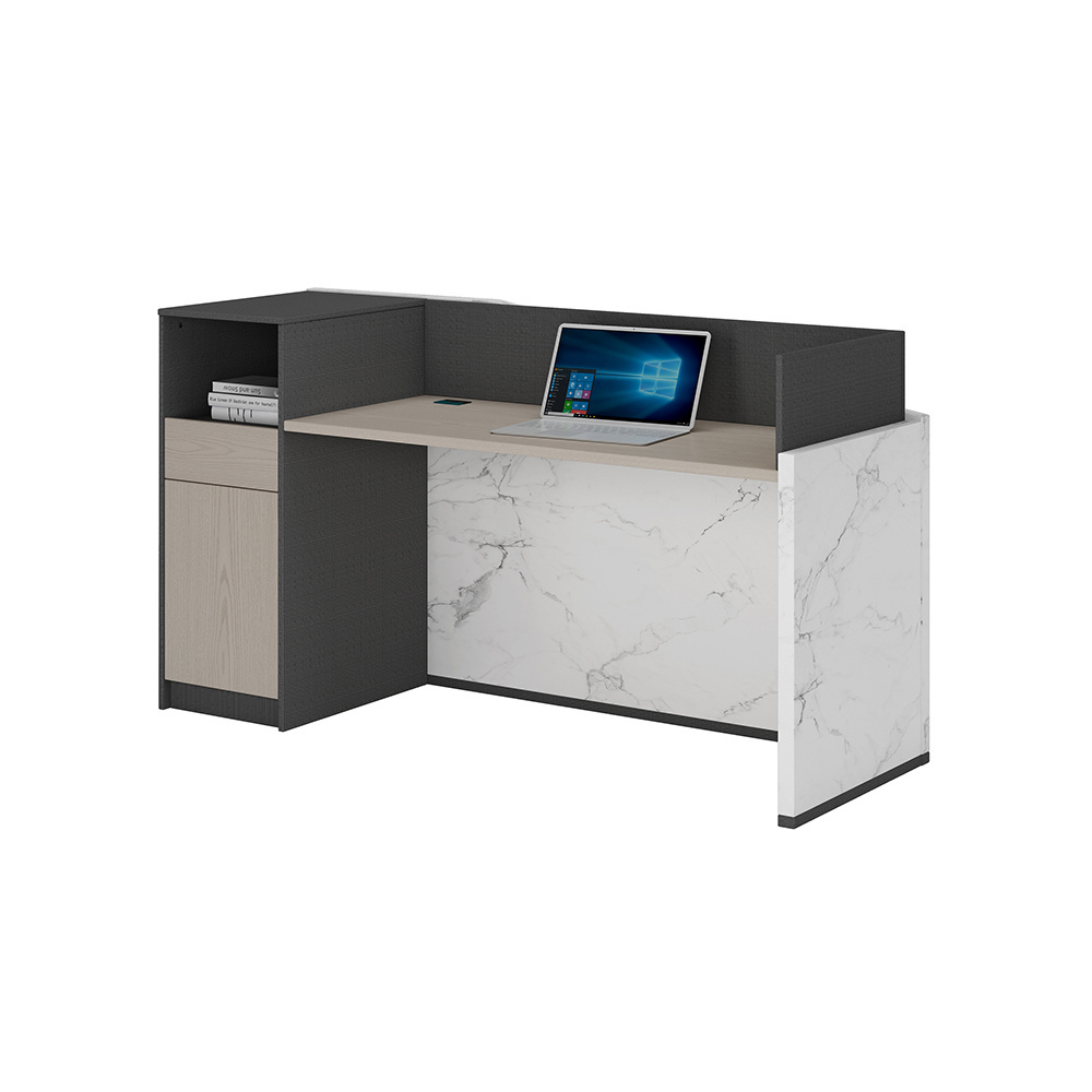 High quality modern office furniture factory price front desk reception desk Checkout Counter Table