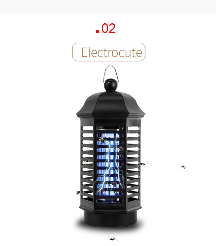 Factory Direct 4W Bug Fly Trap Insect UV Zapper Anti Mosquito Electronic Pest Indoor Home Insect Killer