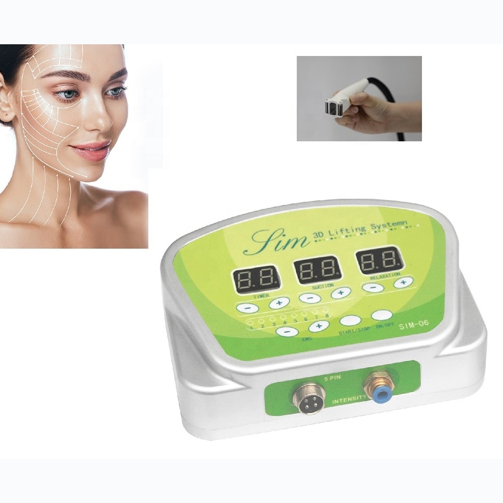 2023 Hot Selling V Shape TightenTtrinity Face Roller Massage Machine Ems Microcurrent Mini Lifting Electric Facial Massager