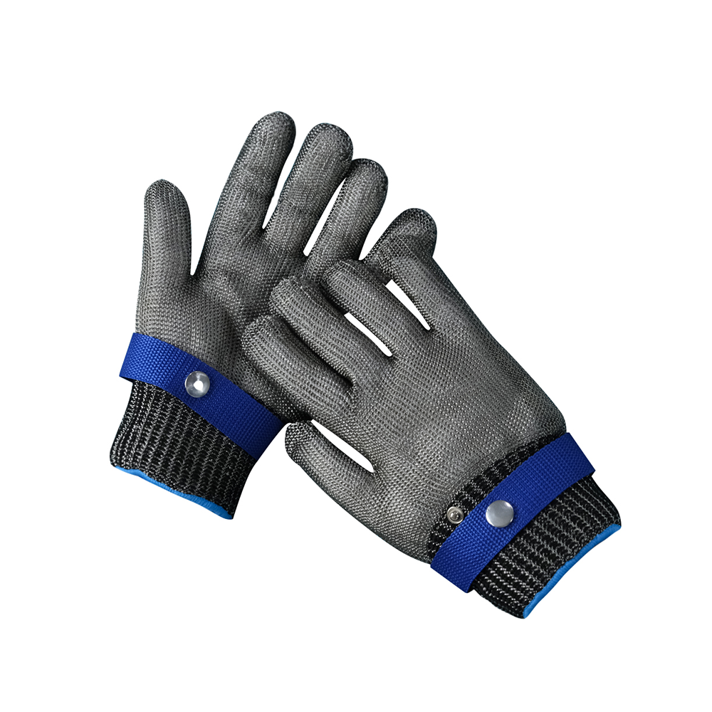 Popular Cut Resistant Gloves for Butcher Workman Protection Wire Mesh Stainless Steel Gloves