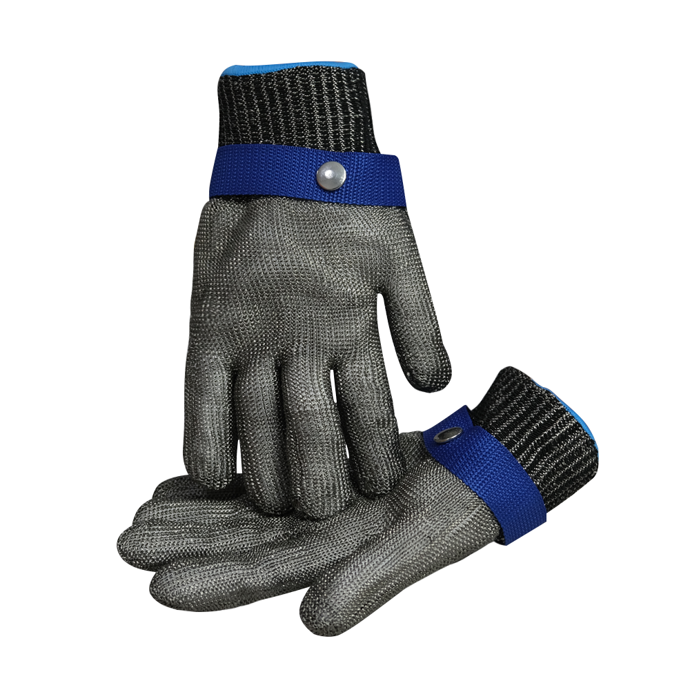 Popular Cut Resistant Gloves for Butcher Workman Protection Wire Mesh Stainless Steel Gloves