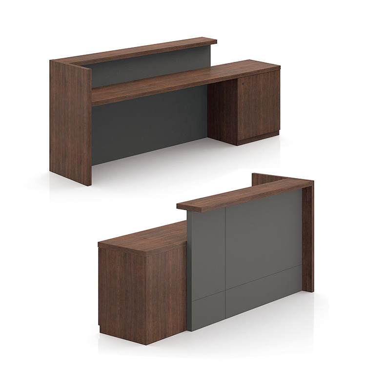 Modern Office Furniture Wooden Office  Reception Desk  Reception Counter