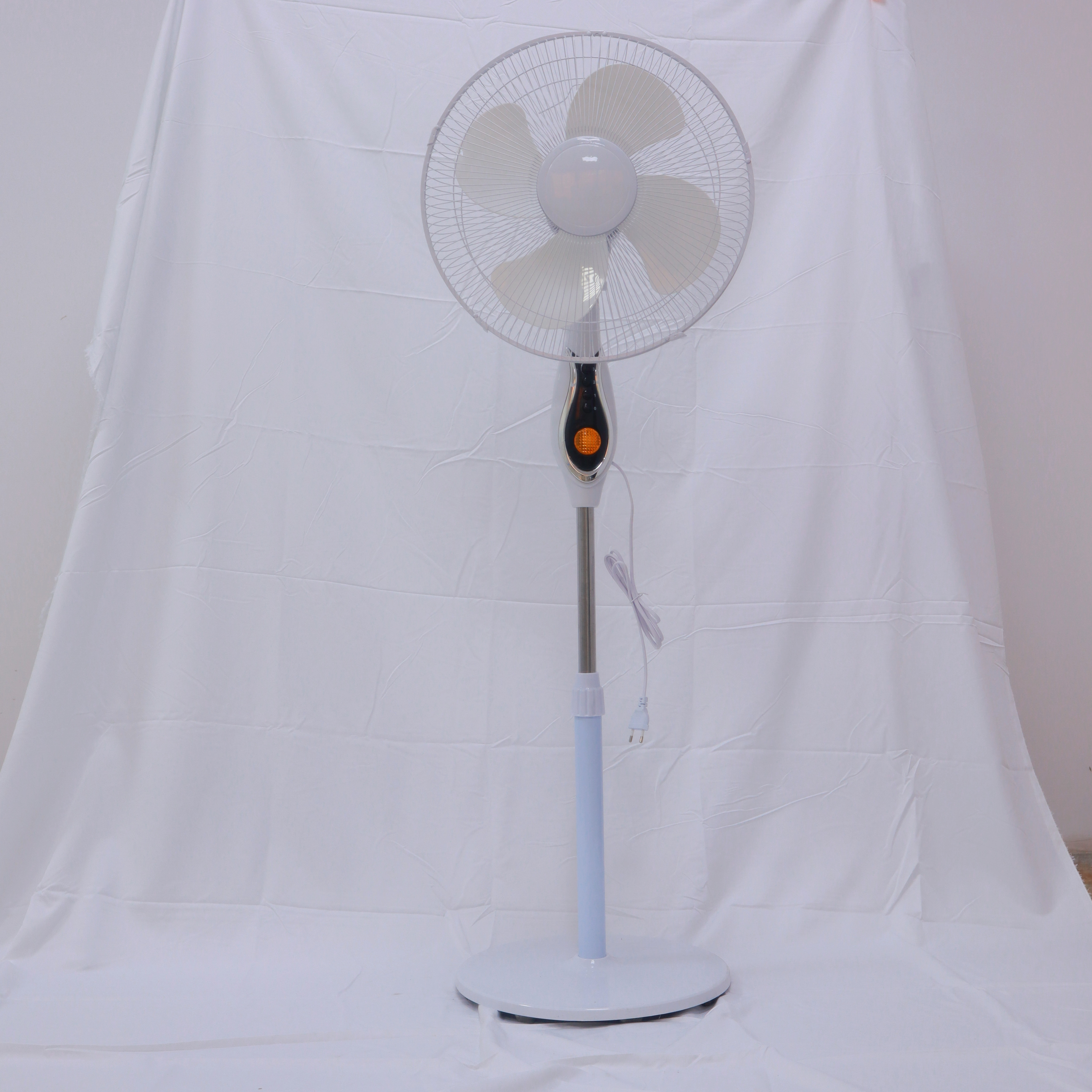 90 Degree oscillating popular professional plastic parts high speed 16 inch electric pedestal fan stand