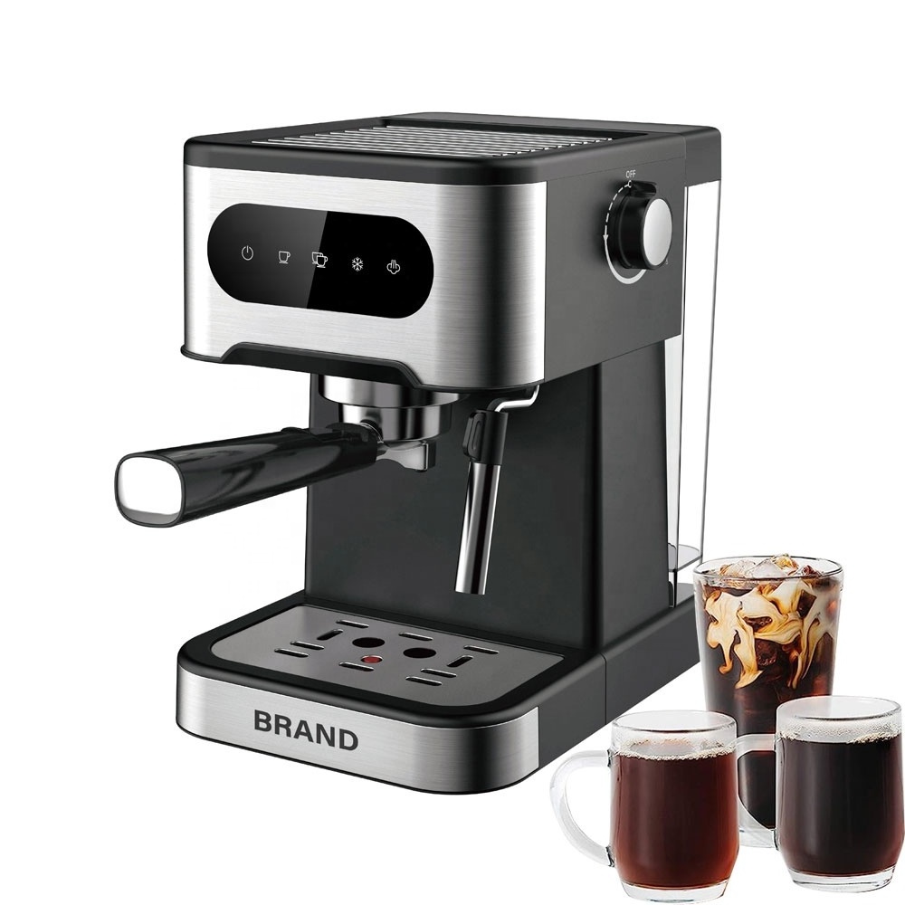 hibrew coffee machine 5 in 1 Espresso Americano Latte Capuccino coffee maker machine home use with milk frother