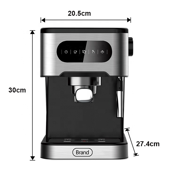 hibrew coffee machine 5 in 1 Espresso Americano Latte Capuccino coffee maker machine home use with milk frother