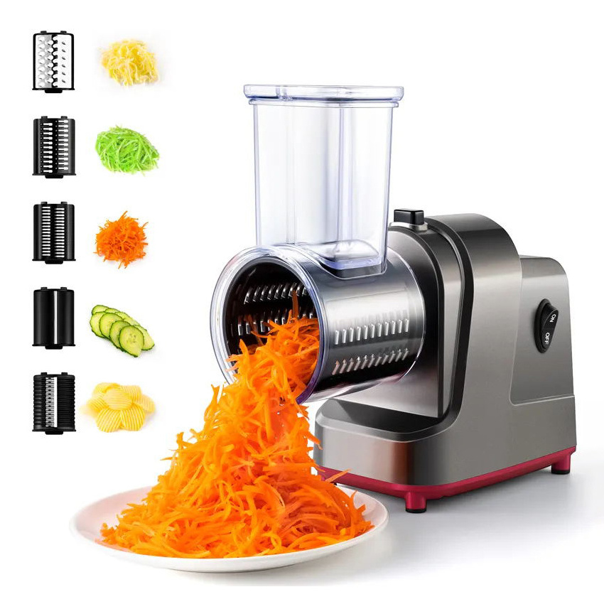 ABS Housing Multifunctional Electric Food Cutter Vegetable Slicer Salad Maker