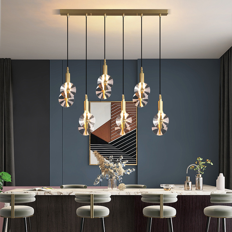 Interior Decoration Led Suspension Lighting Fixture creative Pendant Lamp Nordic light luxury restaurant chandelier