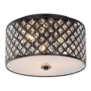 wholesale 6 lights G9 ceiling design flush mount indoor roof hanging lights home crystal modern ceiling lamp